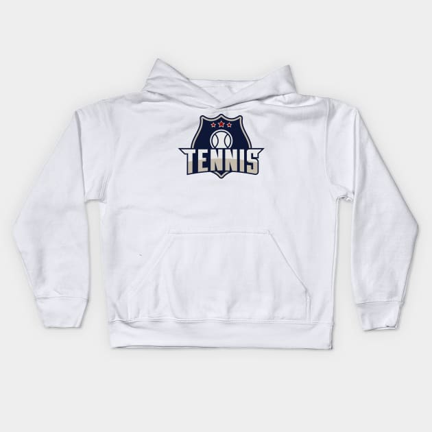 Tennis Kids Hoodie by Dojaja